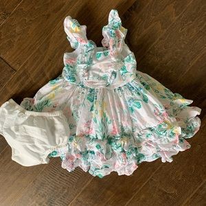 Janie and jack baby dress with bloomers